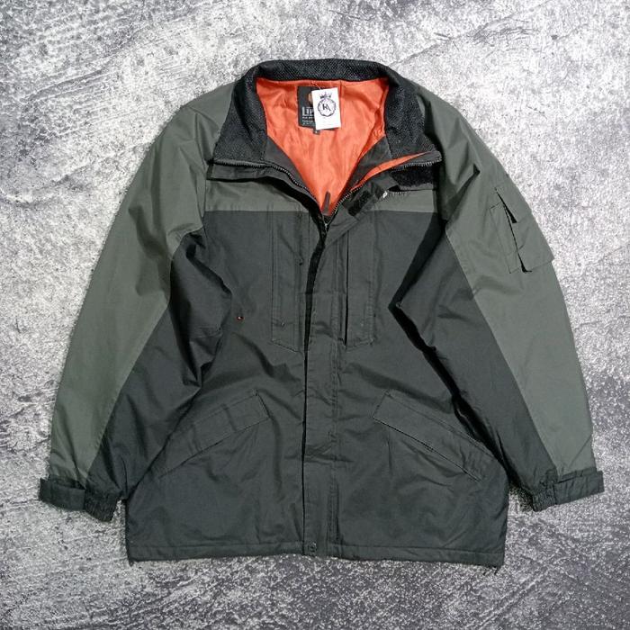 Jaket outdoor parka LIPNER waterproof saku samping murah size xl