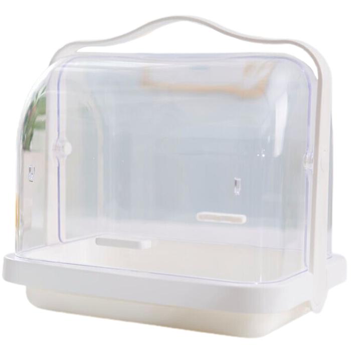 Plastic Food Storage Box Snack Container Baby Bottles Storage Rack