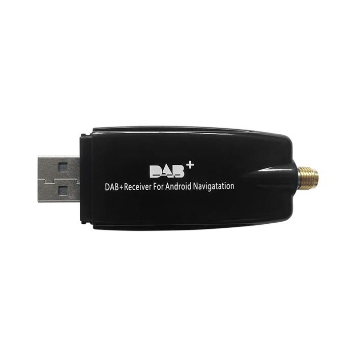 DAB + Receiver antarmuka USB mobil, DAB + kotak Radio Digital