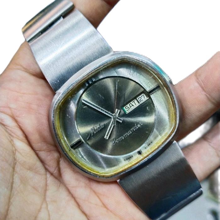 jam tangan MIDO commander automatic original