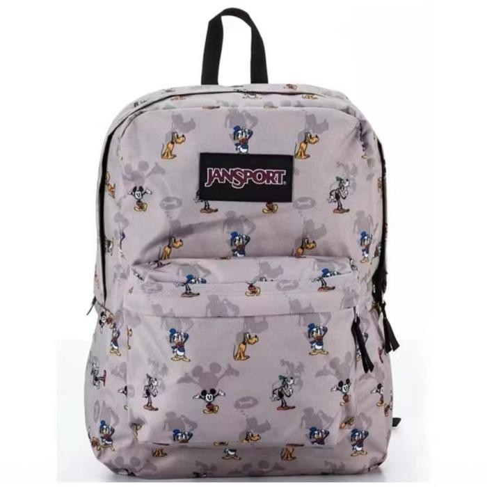 Jansport Tas Ransel JS JanSport Sport Bags Original Hitam Putih Biru Unicorn Desain Unik dan Stylish