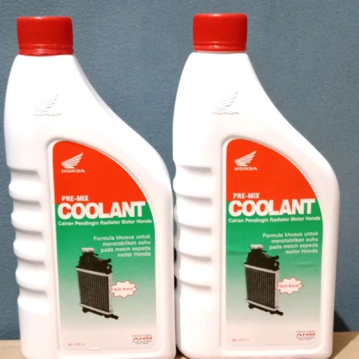 Honda AIR RADIATOR PRE-MIX COOLANT AHM HONDA 500ml Cairan Pendingin Radiator Motor Honda Kapasitas 5