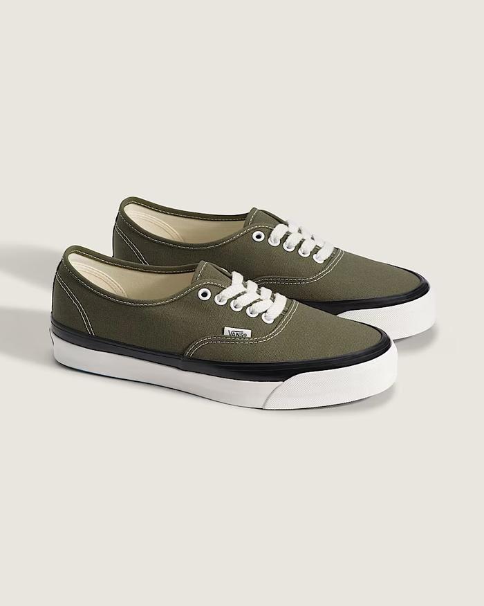VANS AUTHENTIC LX 44 PREMIUM DECK OLIVE GREEN ORIGINAL RESMI