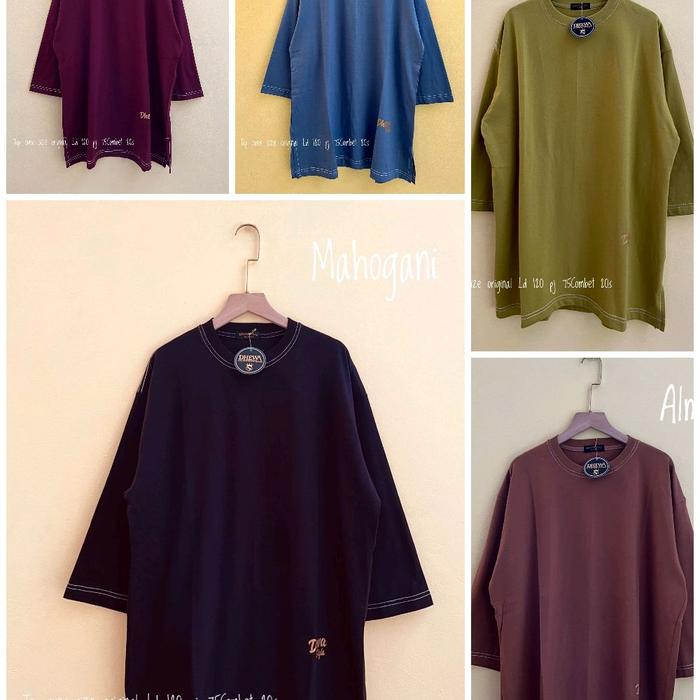 Dhewa TOP OVERSIZE POLOS by DHEWA Santai Polos