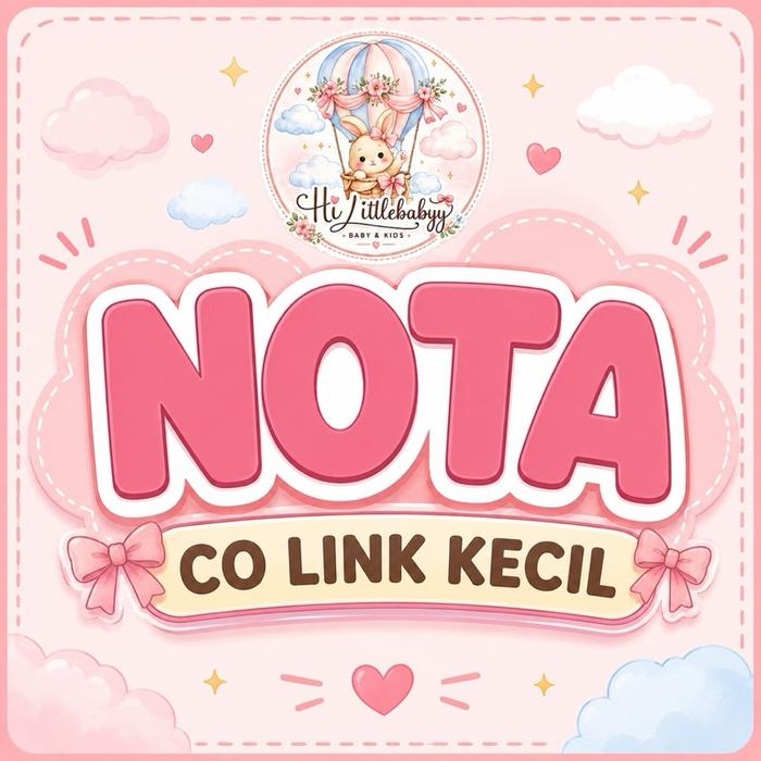 Hi Littlebaby Nota Co Link Kecil untuk Fashion Anak Perempuan