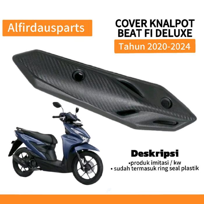 Beat deluxe cover knalpot tahun 2020-2024