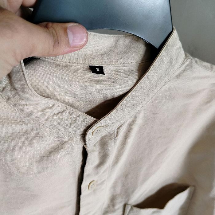 kemeja pria muji sanghai SIZE M