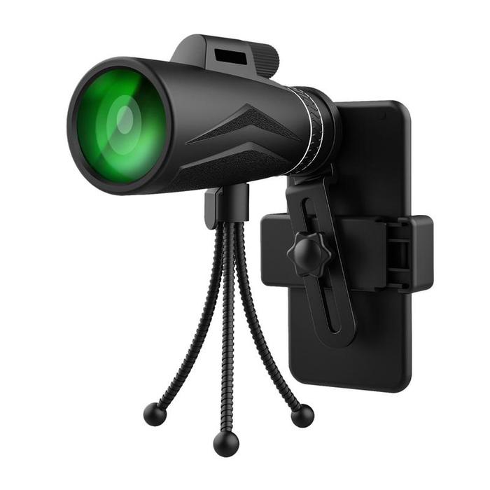 12x50 96/1000 Spotting Binoculars With Smartphone Holder Tripod