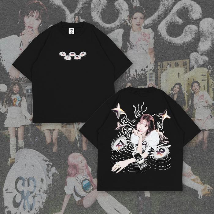 [HOT] Jiwoo Hearts2Hearts RUDE! Oversize T-Shirt Series