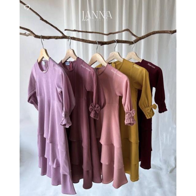 GAMIS JANNA KIDS MAHIRA/LITTLE JANNA MAHIRA/GAMIS ANAK MAHIRA/SET JANNA ANAK/GAMIS BANAT/SET GAMIS /
