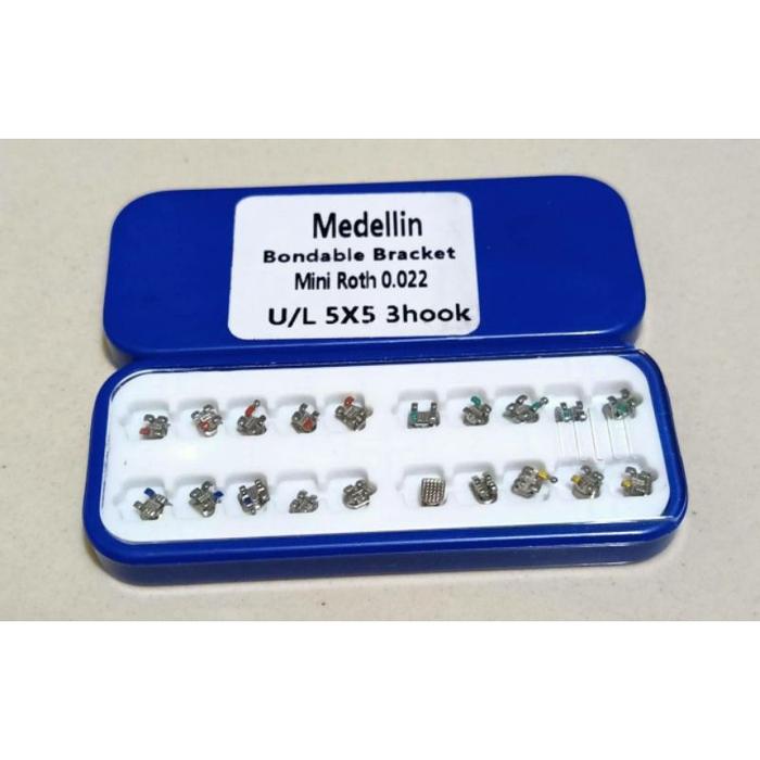 Bracket Medellin Behel Mini Roth 022 With Hook gigi 3 Dental Braches Mini roth