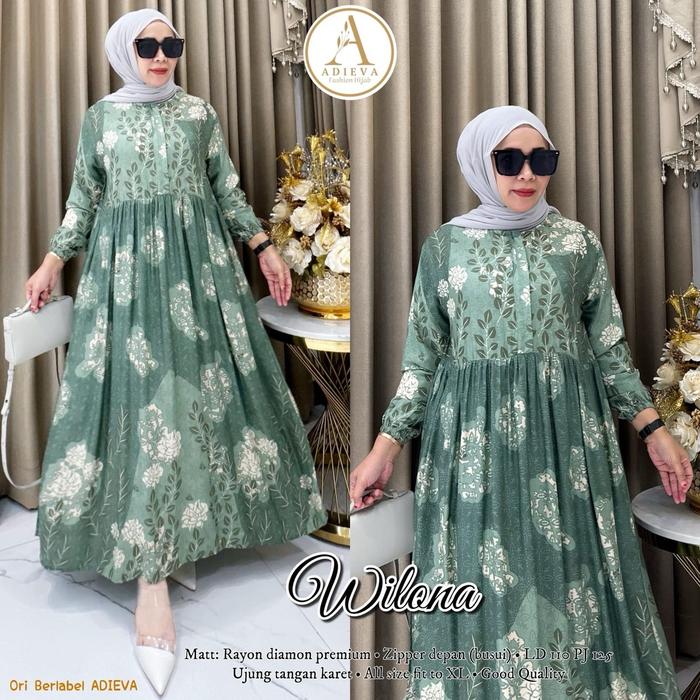 WILONA DRESS GAMIS PREMIUM BY ADIEVA