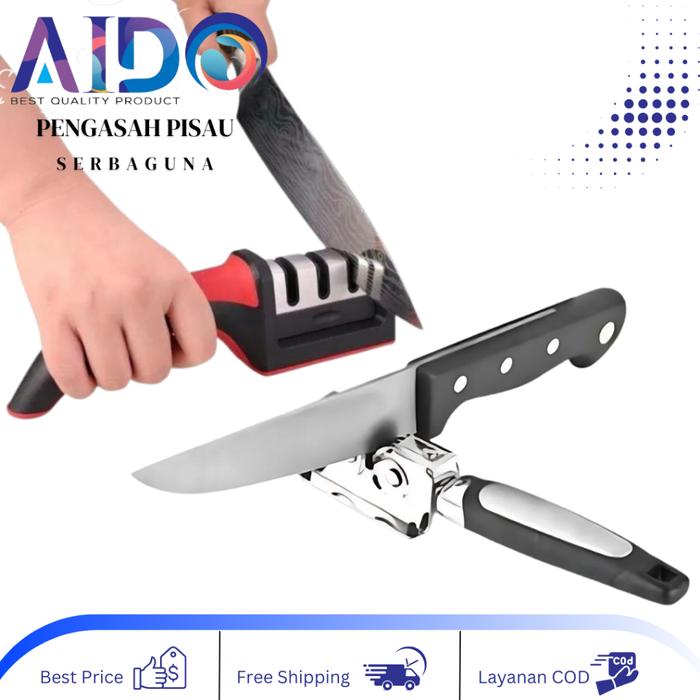 Alat Asahan Pengasah atau Penajam Pisau Gunting/ Alat Asahan Pisau & Gunting Alat Pengasah Pisau