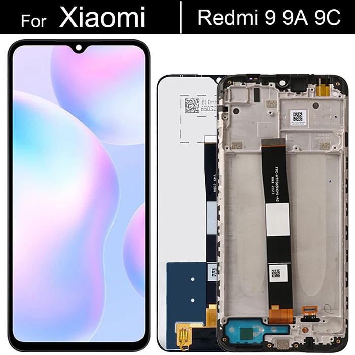 100% Original LCD For Xiaomi Redmi 9 9A 9C LCD With Frame Display And