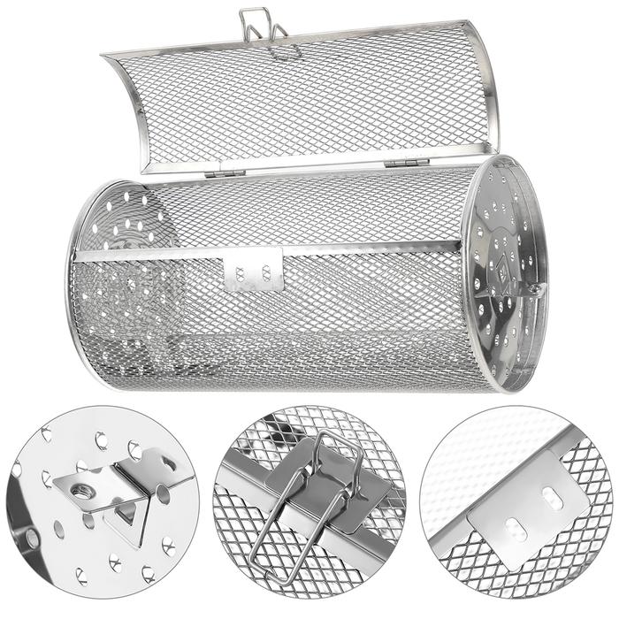 Rotisserie Oven Fryer Basket Steel Rotisserie Air Fryer Accessories