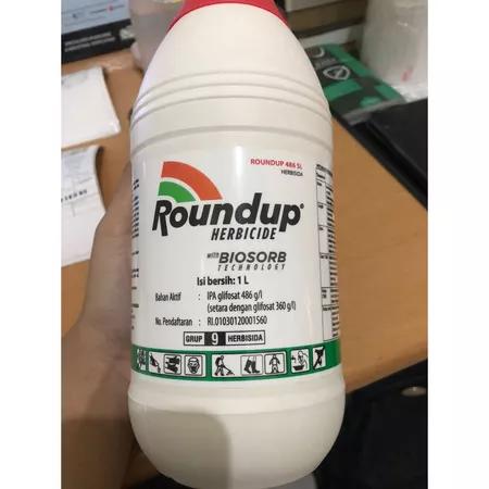 Roundup 486 SL Herbisida Obat Pembasmi Rumput Liar 1 Liter Sistematik
