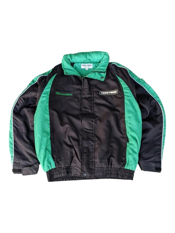 TOYO TIRES - 360 STUDLESS TRANSPATH - Jaket Motor Jaket Riding Jaket Biker Pria Two Tone Size L
