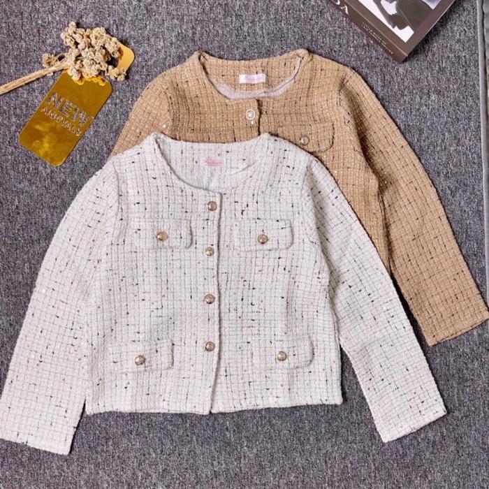 BLAZER TWEED IMPORT - BLAZER TWEED WANITA