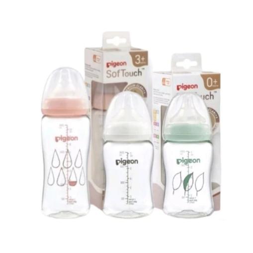 Ready Pigeon Botol T-Ester 150Ml Streamline S-Type Nipple / 200Ml Wide Neck Bpp Soft Touch Nipple Cb