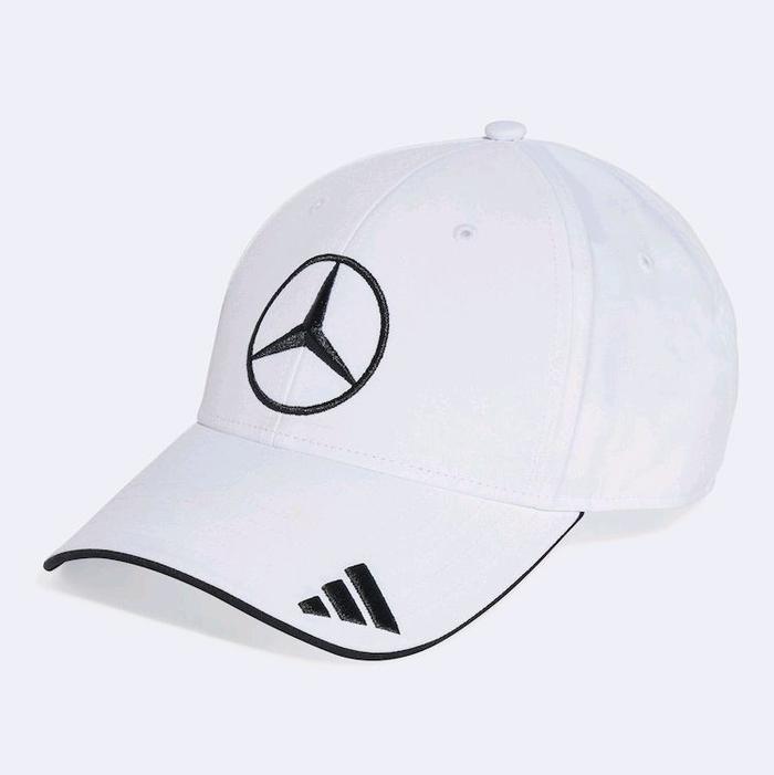 Adidas Topi Mercedes-AMG Petronas Formula One Team George Russell Cap Original Sport Kasual Pria Put
