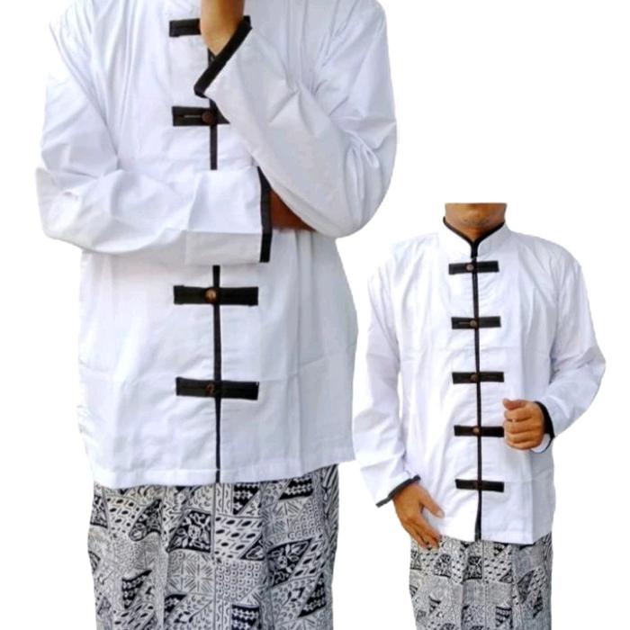 Baju Muslim koko shonghai cina pria terbaru