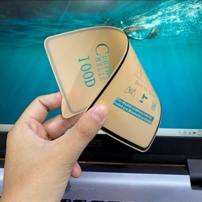 CERAMIC MATTE ANTI GLARE XIAOMI REDMI NOTE 10 10S REDMI NOTE 6 PRO ANTI MINYAK SUPER SENSITIVE TOUCH