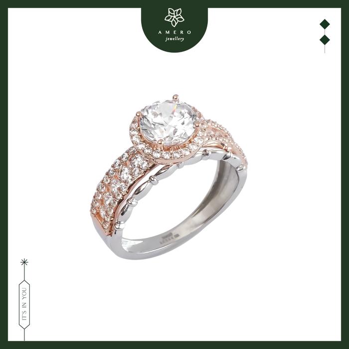 Cincin Emas 17K Roxe RR-82 Amero Jewellery