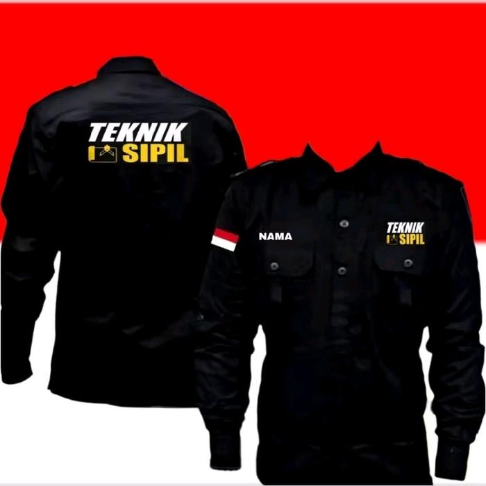 kemeja teknik sipil baju teknik sipil seragam teknik sipil Pdh teknik sipil Pdl teknik sipil kemeja 