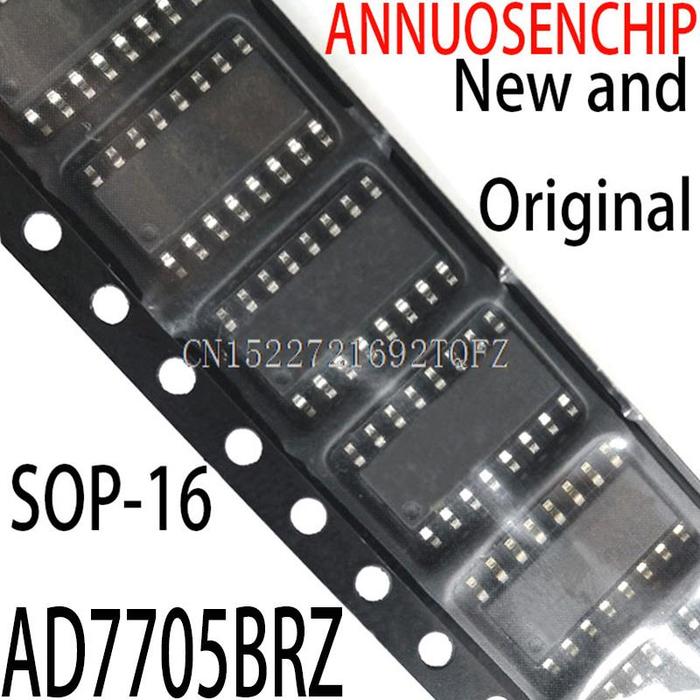 20PCS New and Original AD7705 AD7705BR  SOP-16 AD7705BRZ