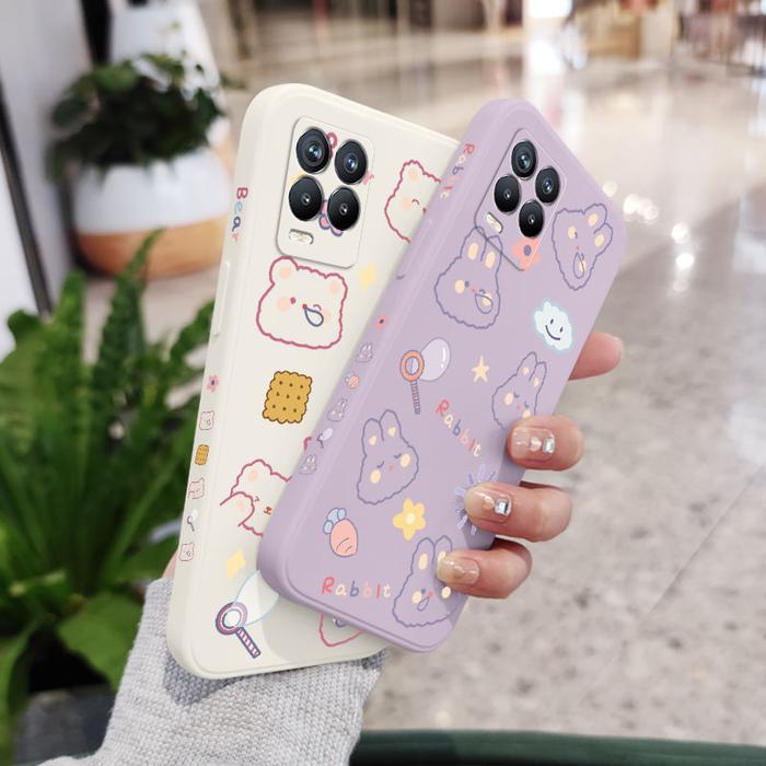 Cute Animals Phone Case For OPPO Realme 8 8i 7 7i 6i 6 Pro C1 C11 C12