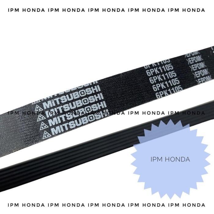 Fanbelt 6PK 1105 Tali Kipas Honda Accord S84 S86 VTIL 1998-2002 KI1