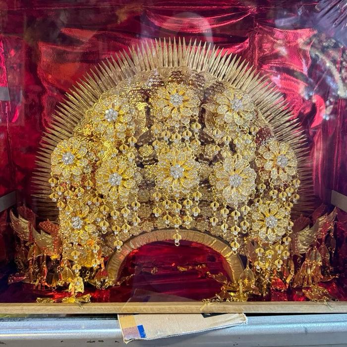 Sunting Pengantin Minang Mansi Bulat / Suntiang Minang Suntiang Padang