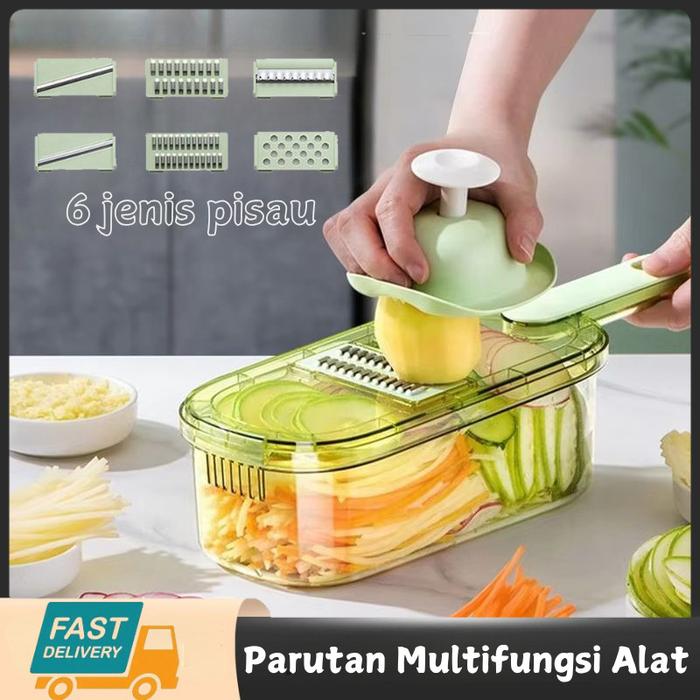 Parutan Multifungsi Alat Pemotong Buah dan Sayuran Parutan Manual Sayur