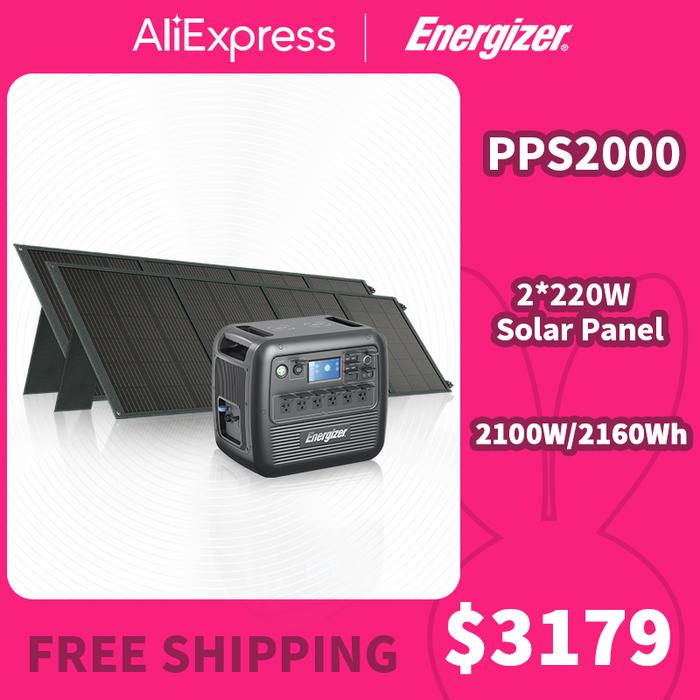 POWERWIN PPS2000 Solar Generator Energizer Portable Power Station