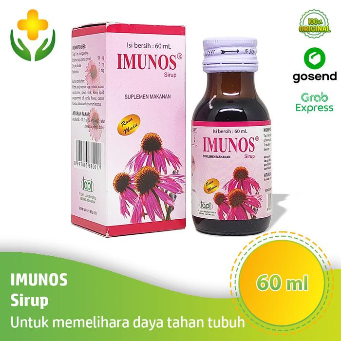 IMUNOS SIRUP 60 ML SUPLEMEN MEMELIHARA DAYA TAHAN TUBUH
