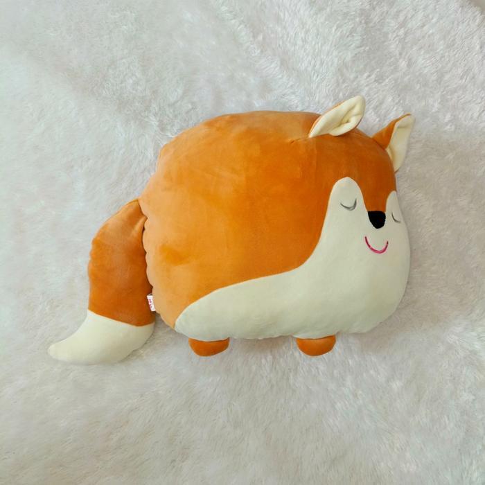 Bantal Anak Murah Boneka Bantal Fox Husky Spandek Halus