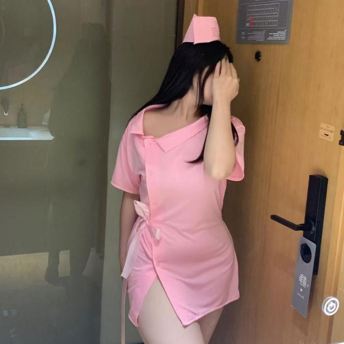 Termurah !! lingerie jumbo  Nurse sexy cosplay jumbo Costume Sexy Nurse cosplay big size can wear to