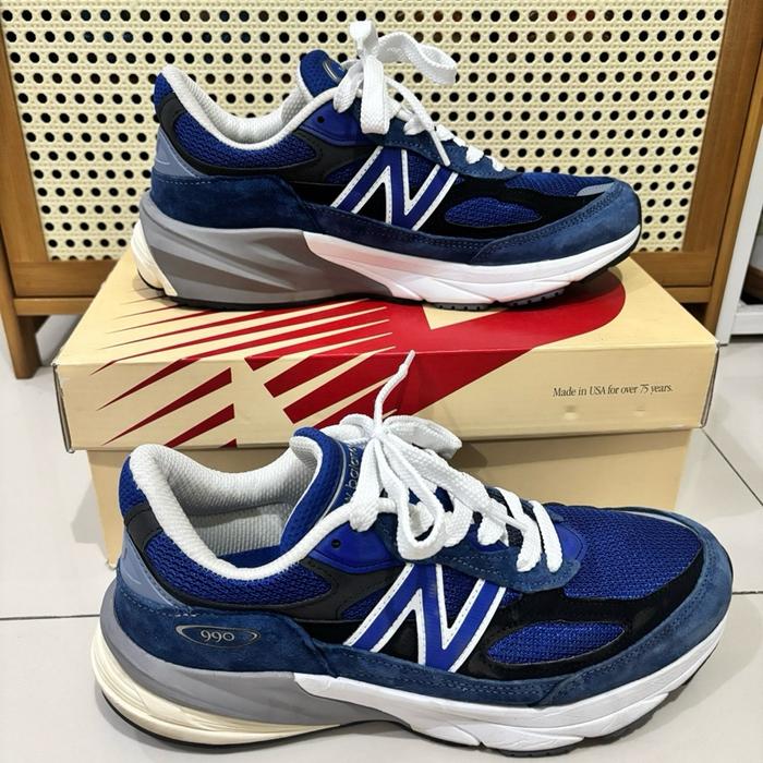 Sepatu Kasual Pria Sneakers Shoes New Balance NB 990 V6 Inkwell Bekas Second Original 100%