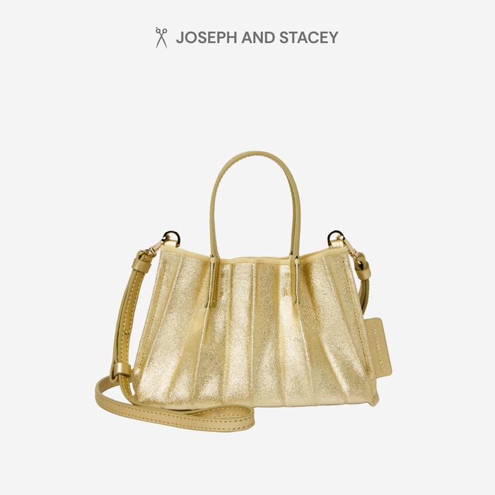 Joseph And Stacey - Lucky Pleats Canvas Coated Baby Bag