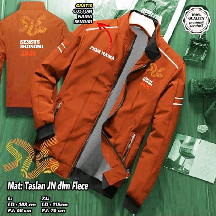 JAKET TERBARU BPS SENSUS EKONOMI 2026 / BADAN PUSAT STATISTIK SENSUS EKONOMI 2026 / JAKET BPS SE 202