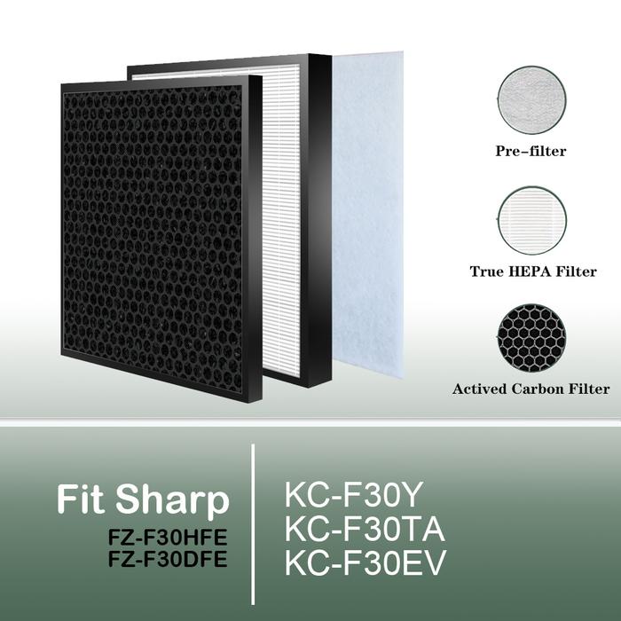 Terlaris, HEPA filter FZ-F30HFE Carbon filter FZ-F30DFE for Air