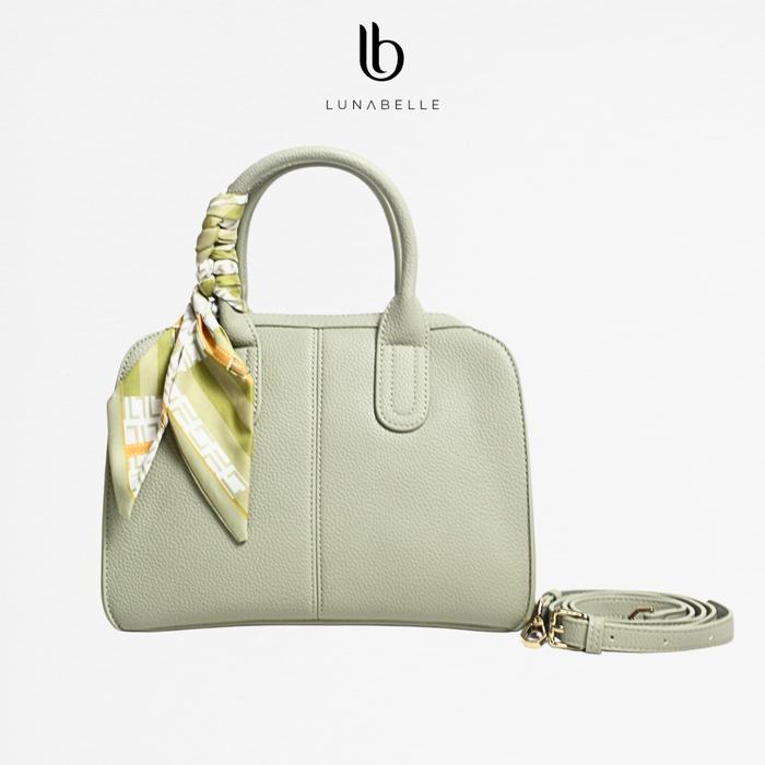 LUNABELLE Yoona Scarf Handbag - Tas Tangan Top Handle Bag Selempang Wanita
