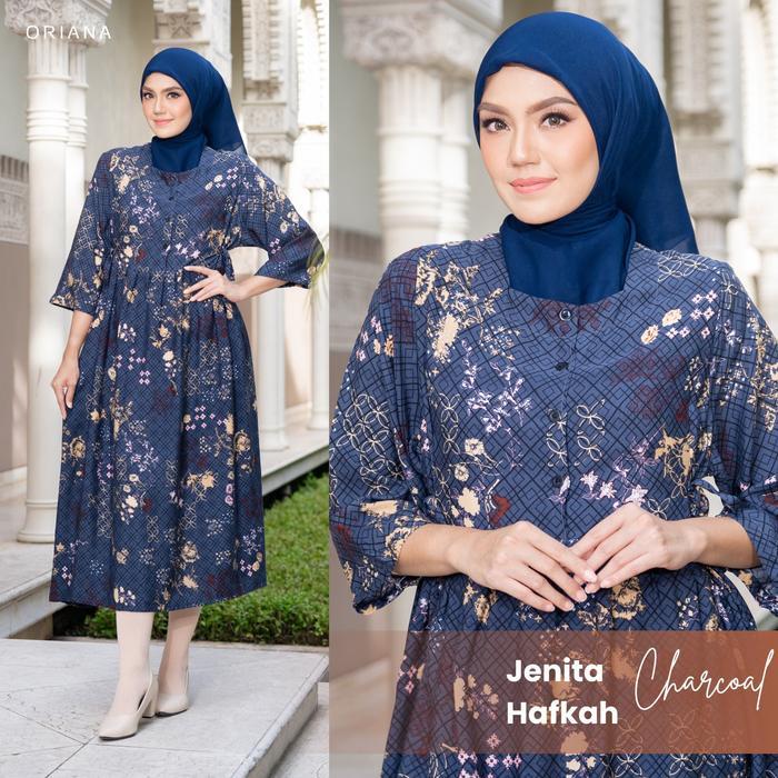 Oriana Dailywear Daster Busui Jenita Collection | Daster Lengan Panjang