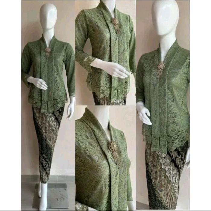 COD-Stelan kebaya Kartini-kebaya hayati-kebaya seragam-set kebaya wisuda-Kebaya kondangan terbaru-Ke