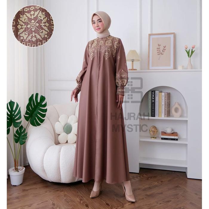Gamis Hajrah Mystic kualitas premium ori guzel (GUZEL)