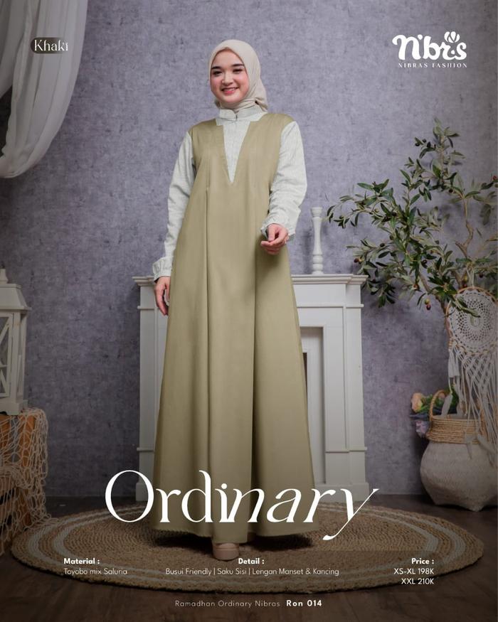 Nibras gamis terbaru RON 014 series