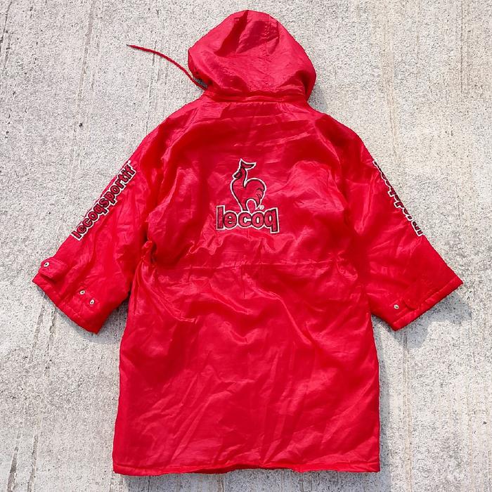 Jaket Vintage Le Coq Sportif Gear Sportswear Coach Jacket Unisex