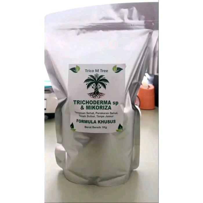 Trico M Tree Trichoderma sp & Mikoriza Formula Khusus 1Kg untuk Tanaman Sehat Persikaran Sehat Tanah