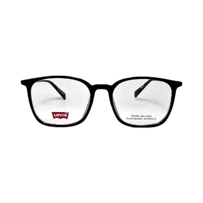 Frame Kacamata Levis LV7235F 807 53-18-150 Shiny Black Original