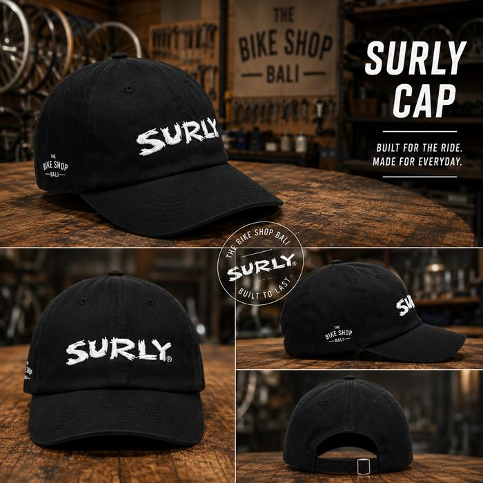 Baseball Cap Black with Surly Logo